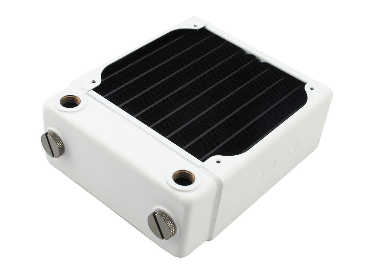XSPC RX120 Single Fan 1x120mm Radiator V3 - White - Watercooling UK
