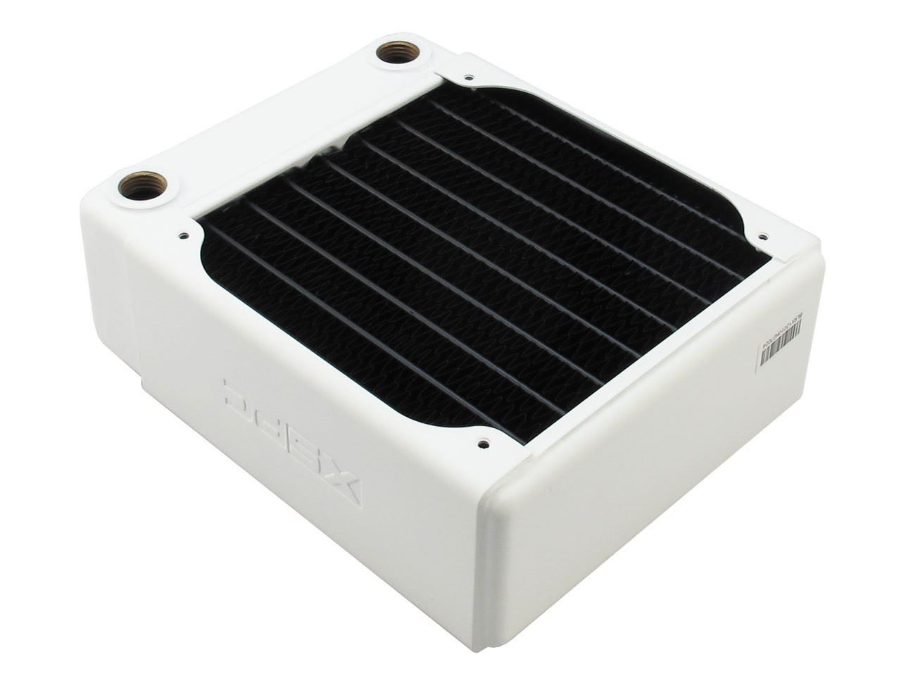 XSPC RX120 Single Fan 1x120mm Radiator V3 - White - Watercooling UK