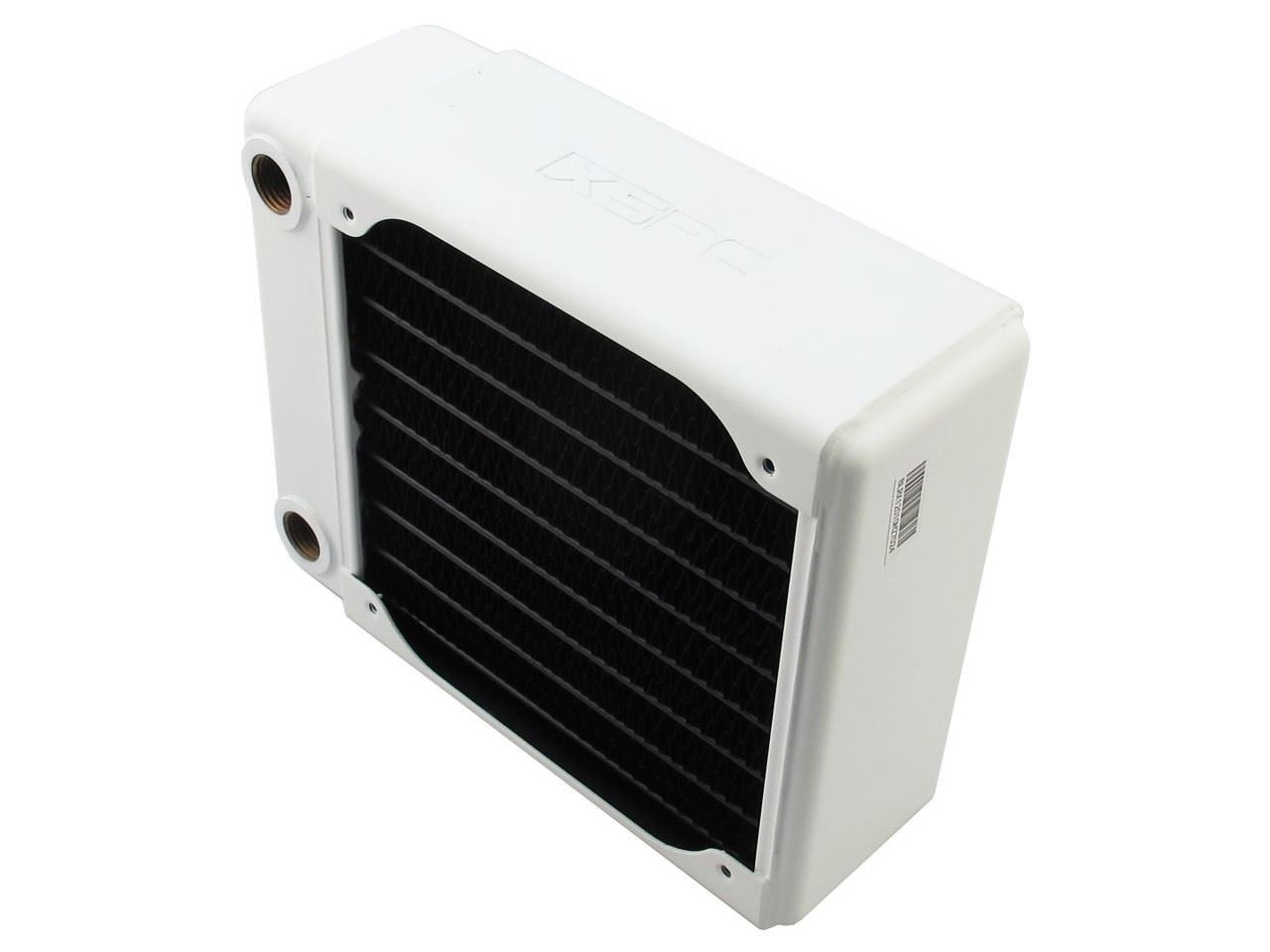 XSPC RX120 Single Fan 1x120mm Radiator V3 - White - Watercooling UK