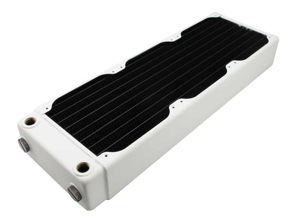 Xspc Radiator XSPC RX360 Triple Fan 3x120mm Radiator V3 - White - Watercooling UK