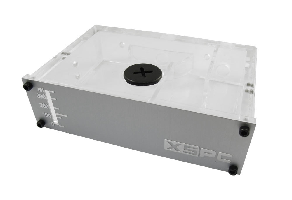 XSPC Single 5.25 Bay Reservoir V2 - Black Fascia - B-GRADE