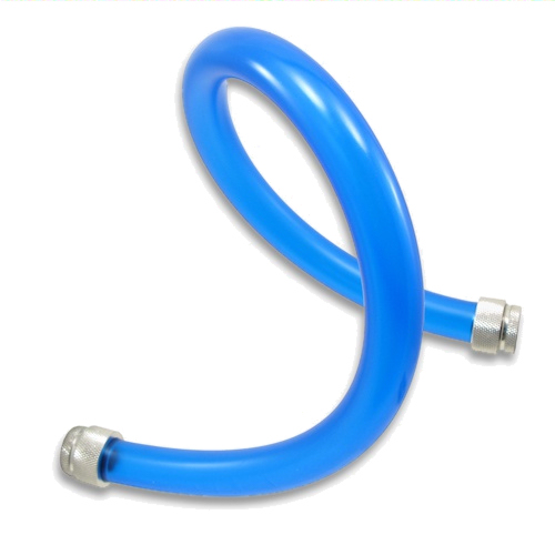3/8 ID - 5/8 OD XSPC Blue/UV Blue Hose 1m