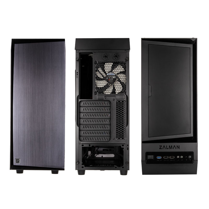 Zalman R1 Midi Tower - black