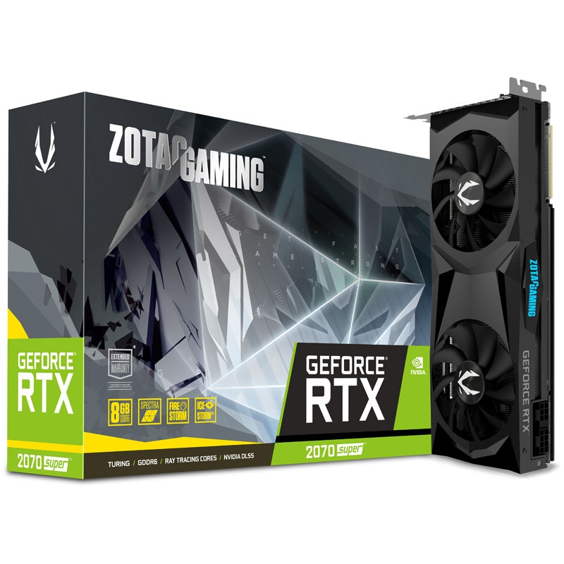 ZOTAC GAMING GeForce RTX 2070 Super Edition, 8192 MB GDDR6