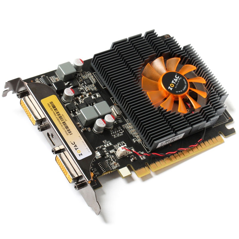 ZOTAC GeForce GT 730, 4096 MB DDR3, Low Profile