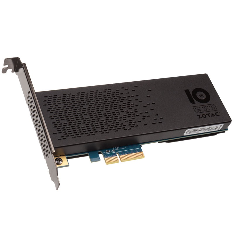 ZOTAC Sonix 10 Year Anniversary Edition AIC SSD, PCIe 3.0 x4 - 480 GB