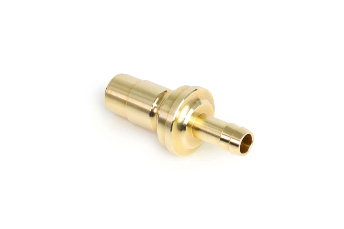 Alphacool ES Quick Release BLH1A PushIn Male with barbed fitting for 12.7/7.6mm