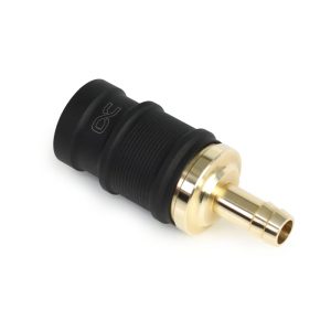 Alphacool ES Quick Release BLH1A PushIn Female with barbed fitting for 12.7/7.6mm