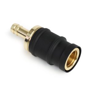 Alphacool ES Quick Release BLH1A PushIn Female with barbed fitting for 12.7/7.6mm