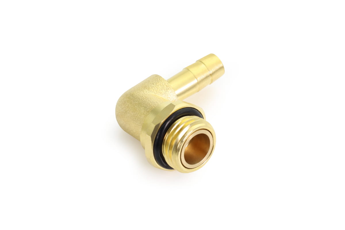 Alphacool ES G1/4 90 rotatable fitting with barbed fitting for tubes ID 6mm : image 1