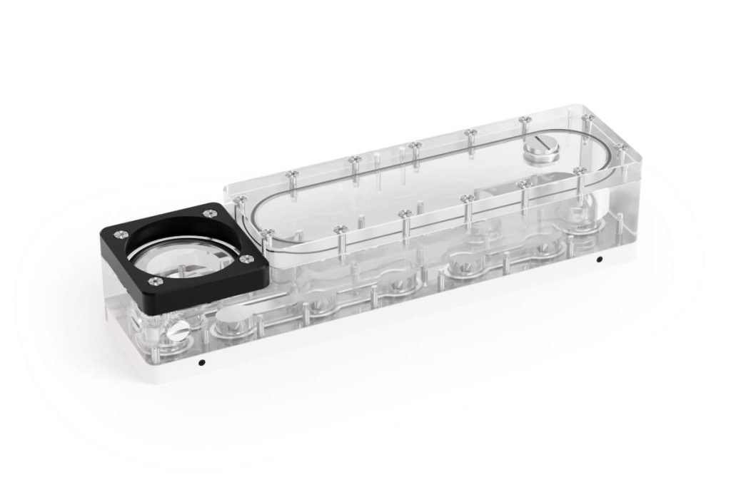 Alphacool Apex Distro Plate North XL D5/DDC White