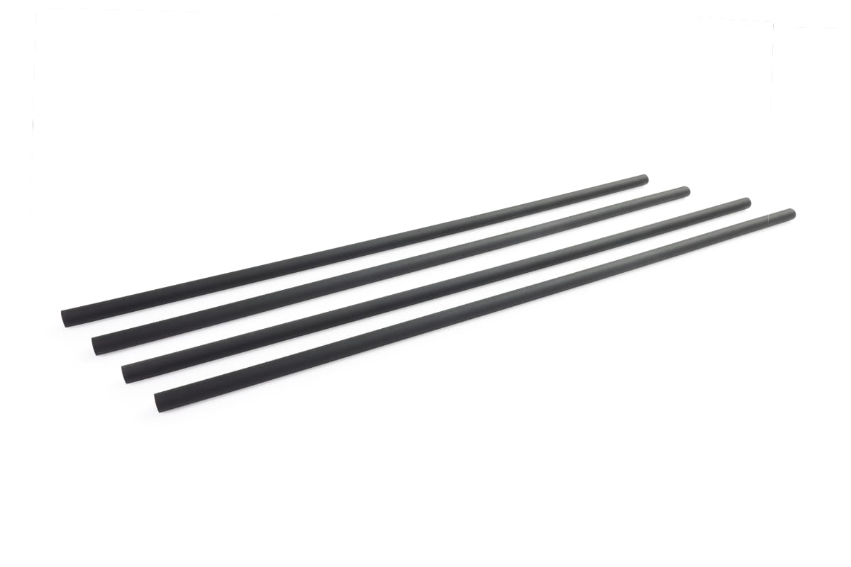 Alphacool tube AlphaTube TPV 12.7/7.6 - 4x60cm Straight - Black Retailbox