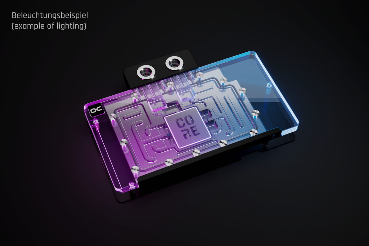 Alphacool Core Geforce RTX 5080 Aorus Master + Windforce with backplate