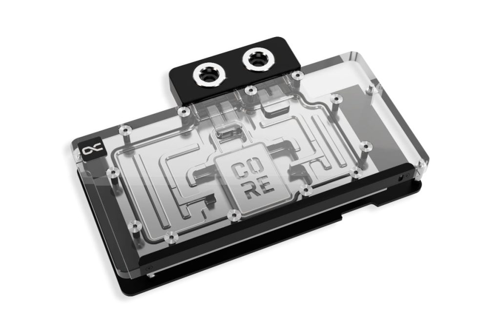 Alphacool Core RX 9070 XT Swift + Quicksilver with backplate