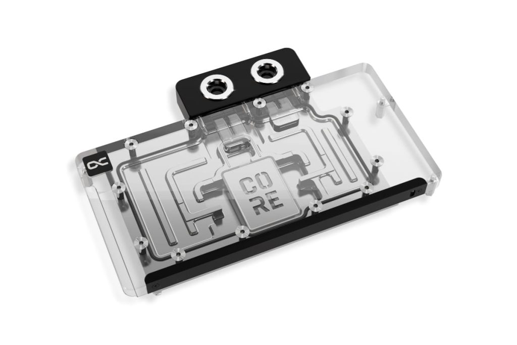 Alphacool Core RX 9070 XT Swift + Quicksilver with backplate