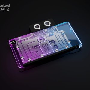 Alphacool Core RX 9070 XT Swift + Quicksilver with backplate