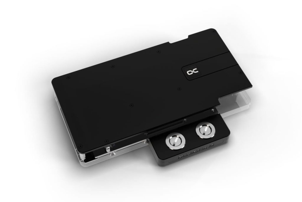 Alphacool Core RX 9070 XT Swift + Quicksilver with backplate