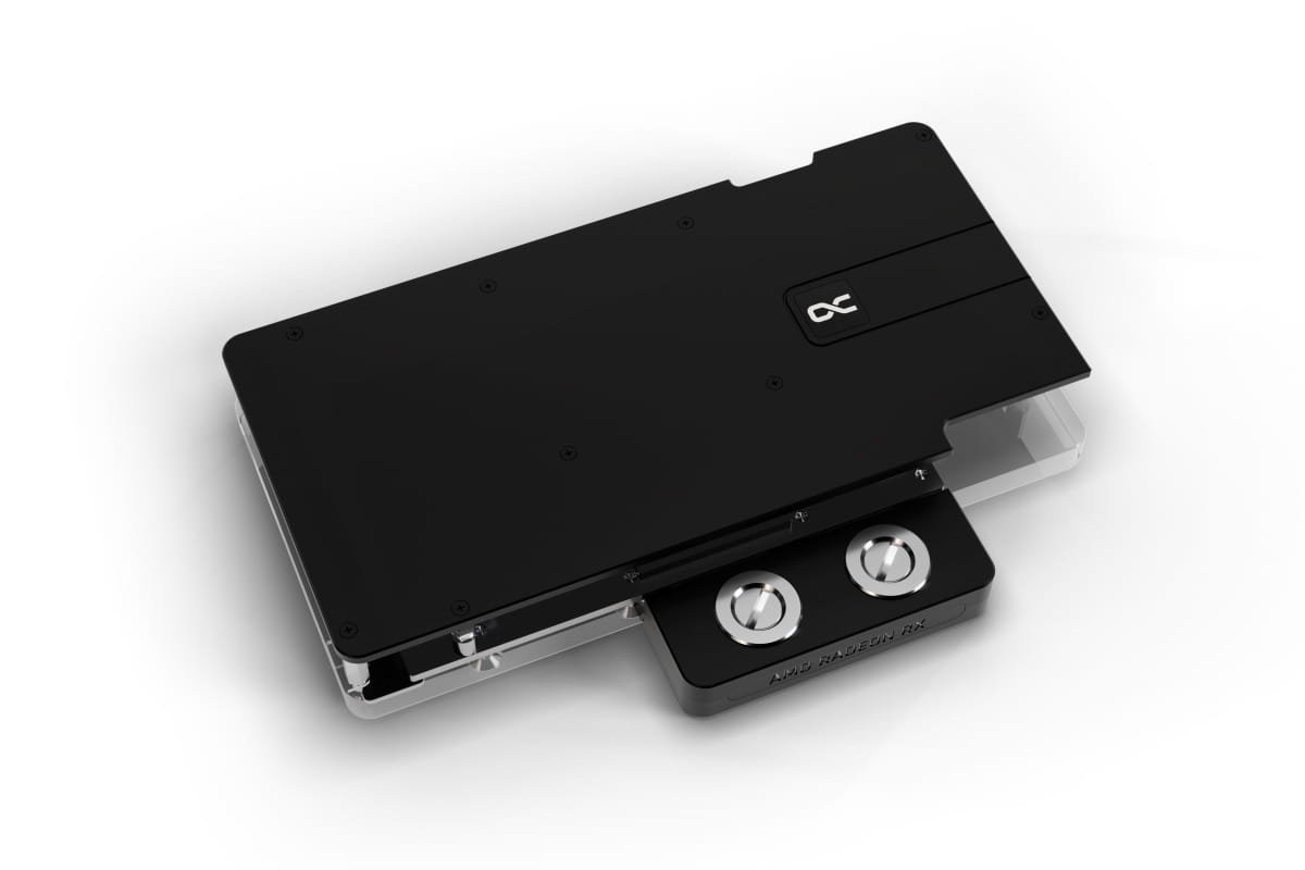 Alphacool Core RX 9070 XT Swift + Quicksilver with backplate