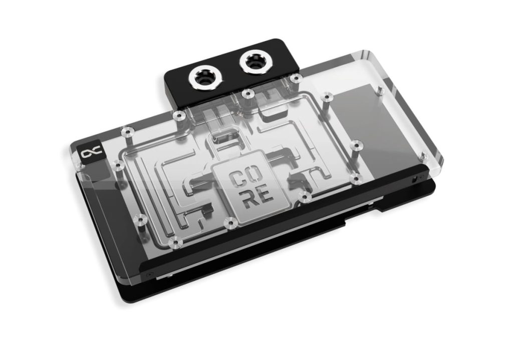 Alphacool Core RX 9070 XT Steel Legend mit Backplate