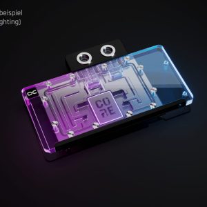 Alphacool Core RX 9070 XT Steel Legend mit Backplate