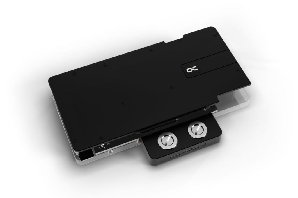 Alphacool Core RX 9070 XT Steel Legend mit Backplate