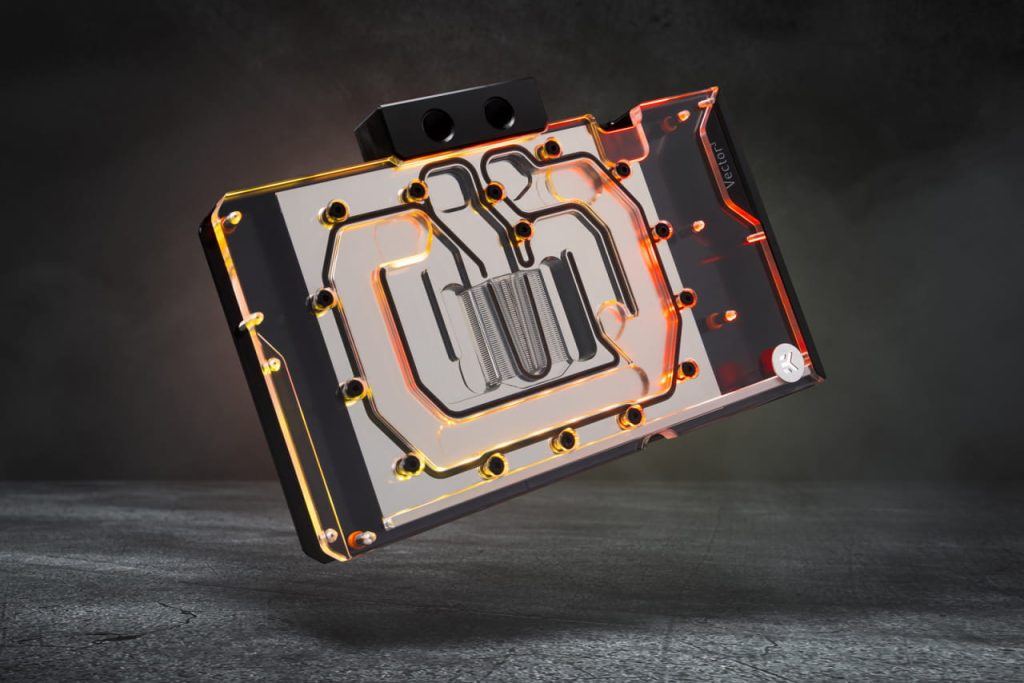 EK Waterblocks EK-Quantum Vector3 Suprim RTX 5090 GPU Waterblock - Plexi