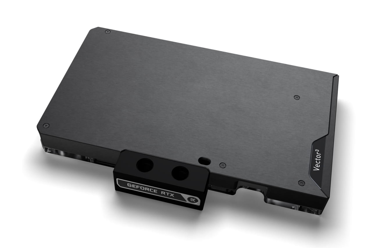EK Waterblocks EK-Quantum Vector3 Suprim RTX 5090 GPU Waterblock - Plexi