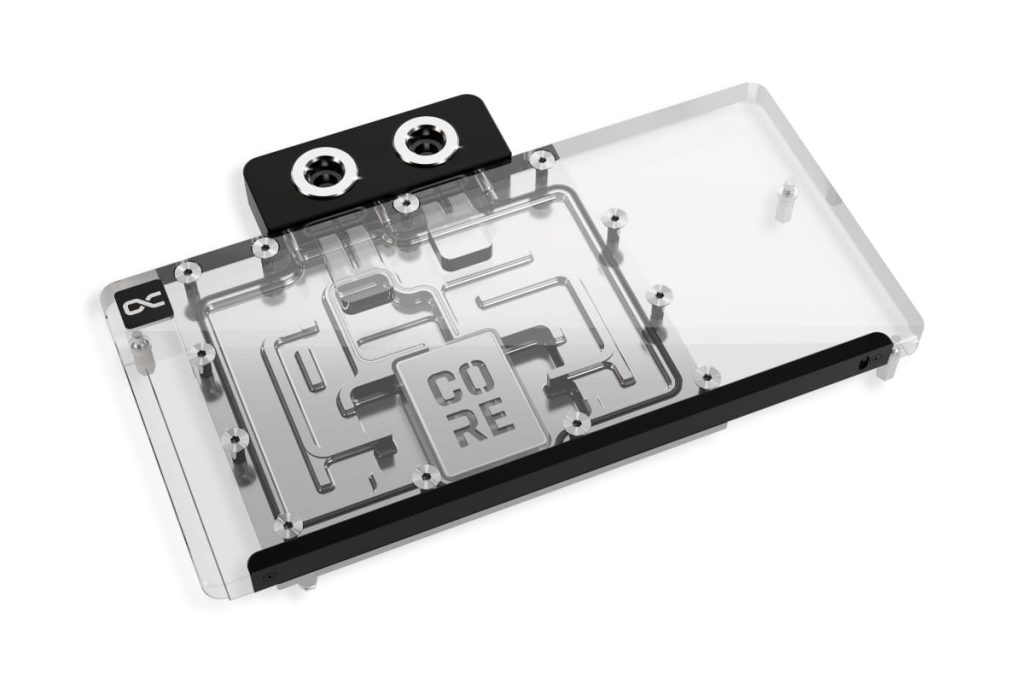 Alphacool Core RX 9070 XT Aorus Elite with backplate