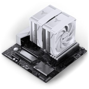 Jonsbo CR-3000E CPU cooler, dual-tower, ARGB, 260W TDP - white, 120mm