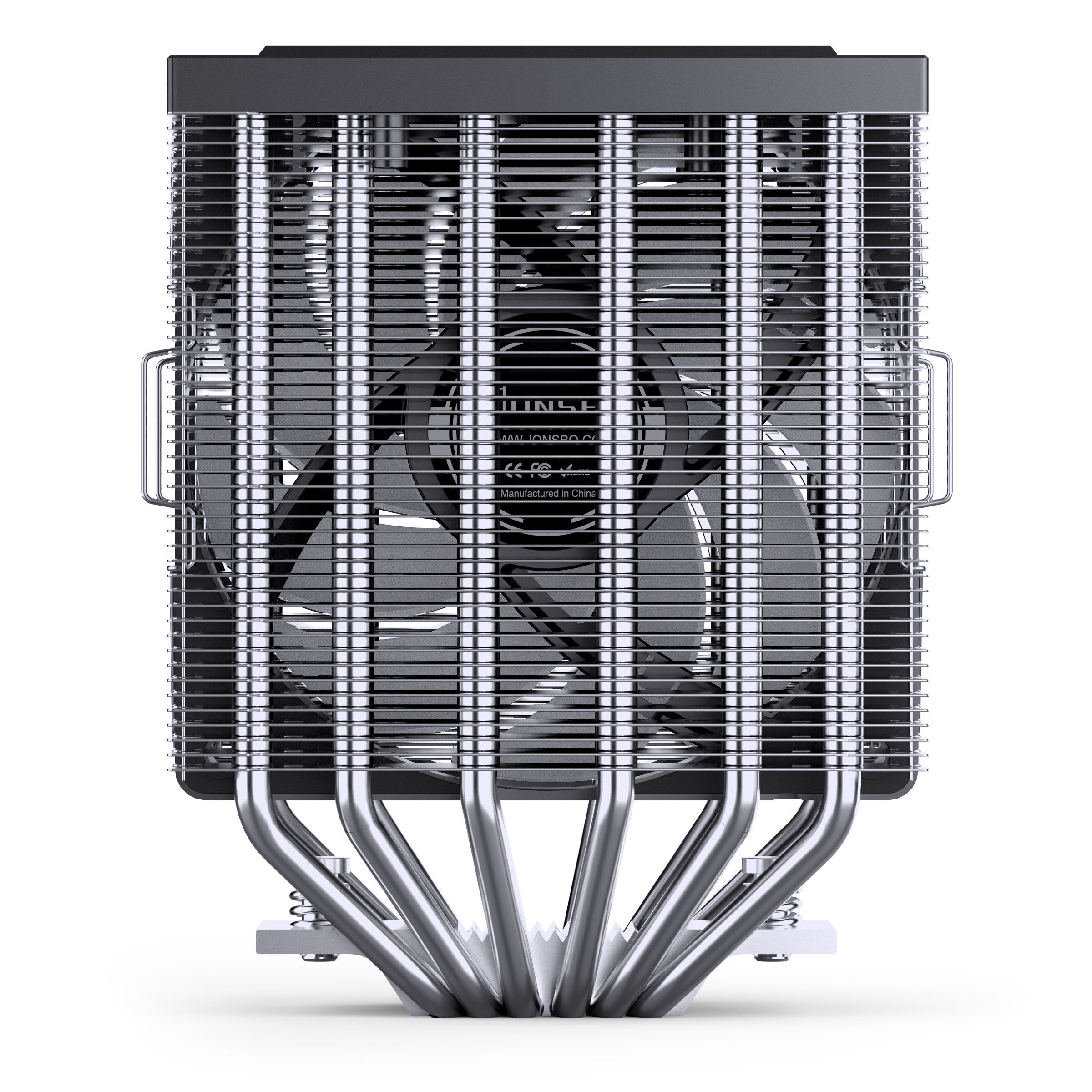 Jonsbo CR-3000E CPU cooler, dual tower, RGB, 260W TDP - black, 120mm