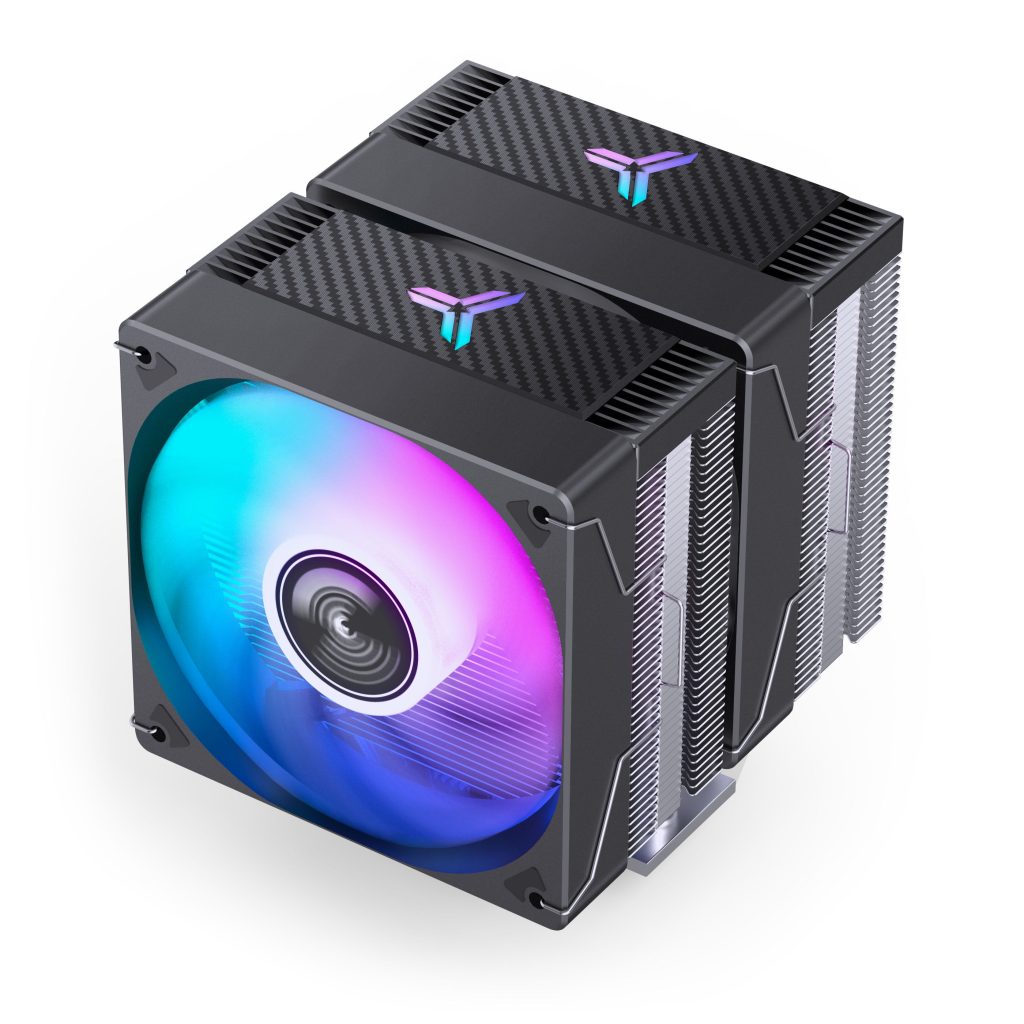 Jonsbo CR-3000E CPU cooler, dual tower, RGB - 120mm, black : image 3