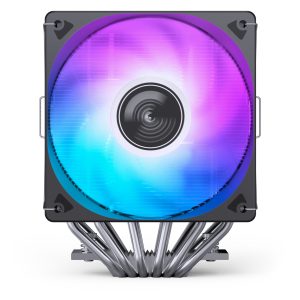 Jonsbo CR-3000E CPU cooler, dual tower, RGB - 120mm, black : image 6