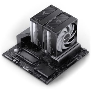 Jonsbo CR-3000E CPU cooler, dual tower, RGB - 120mm, black : image 11