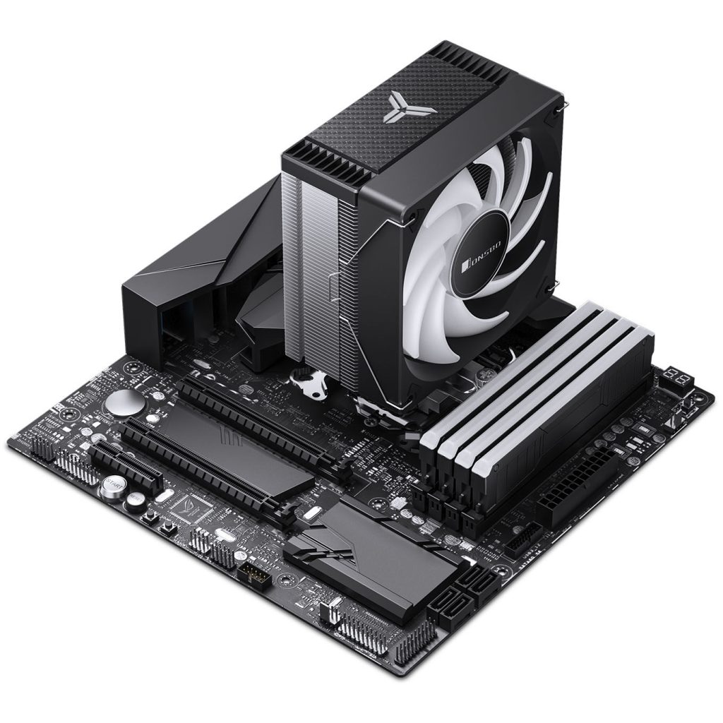 Jonsbo CR-1000MAX CPU cooler, 120mm, RGB - black