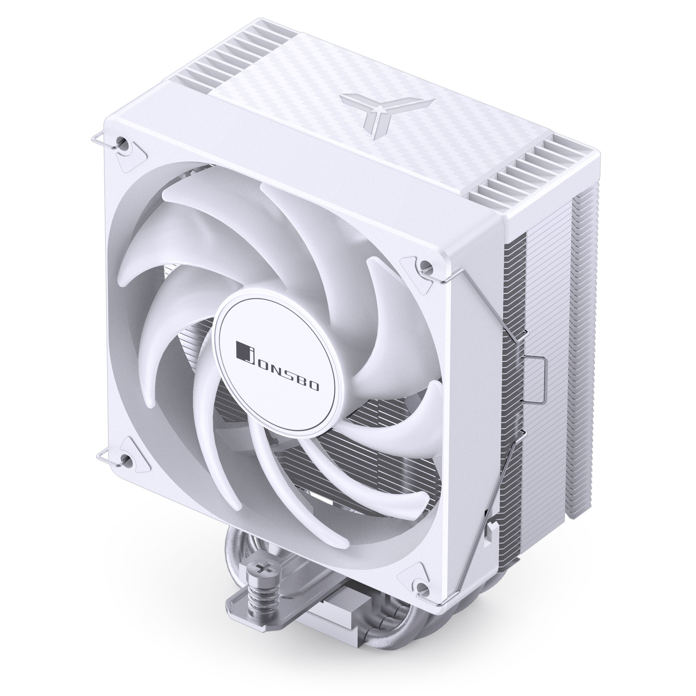 Jonsbo CR-1000MAX CPU cooler, 120mm, ARGB - white