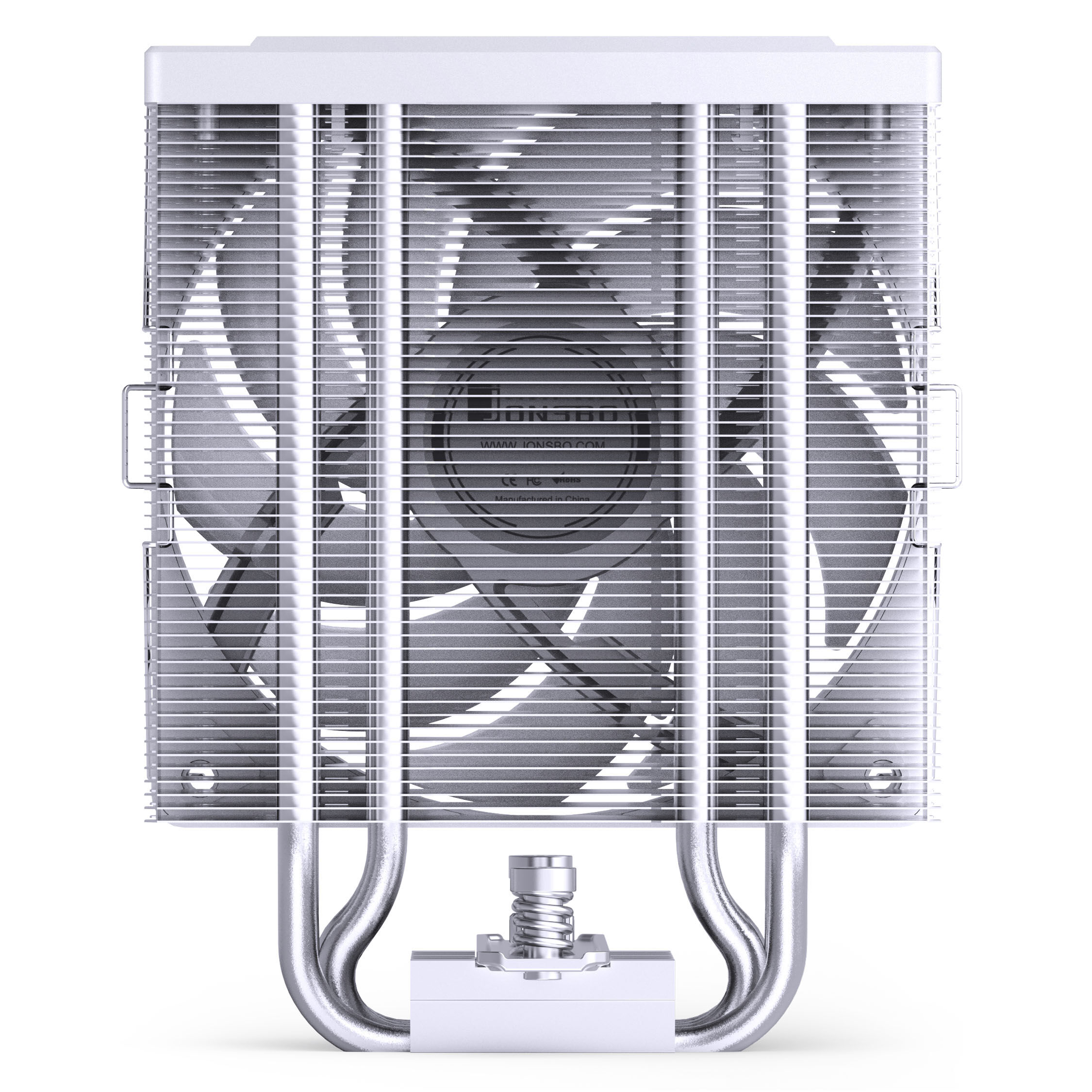 Jonsbo CR-1000MAX CPU cooler, 120mm, ARGB - white