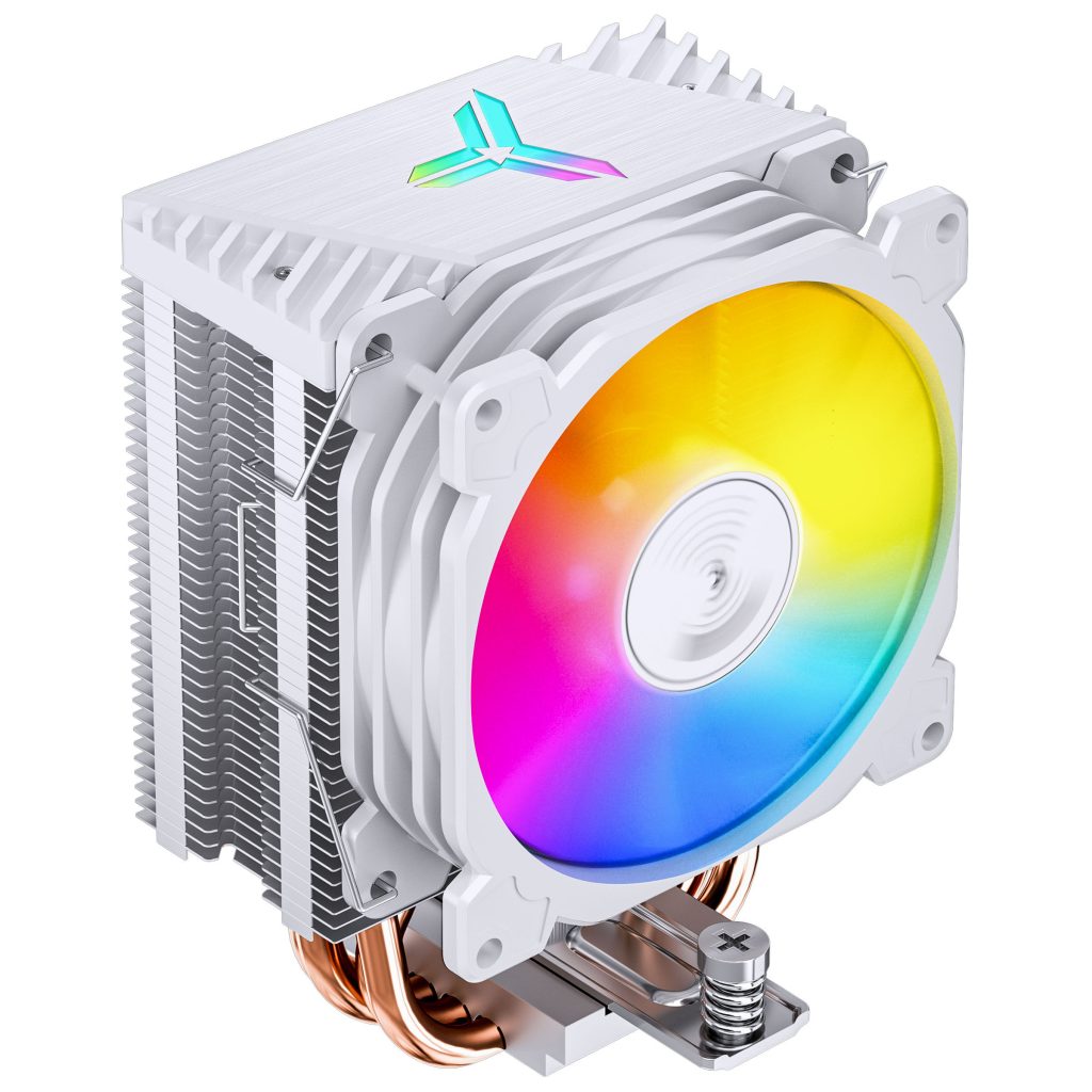 Jonsbo CR-1400ECPU cooler, 92mm, ARGB - white