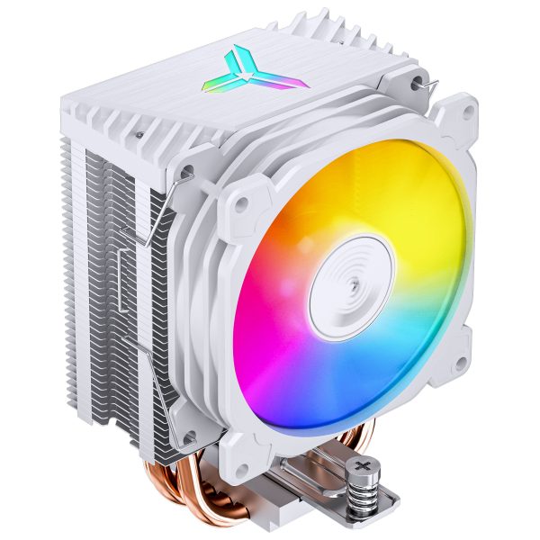 Jonsbo CR-1400ECPU cooler, 92mm, ARGB – white