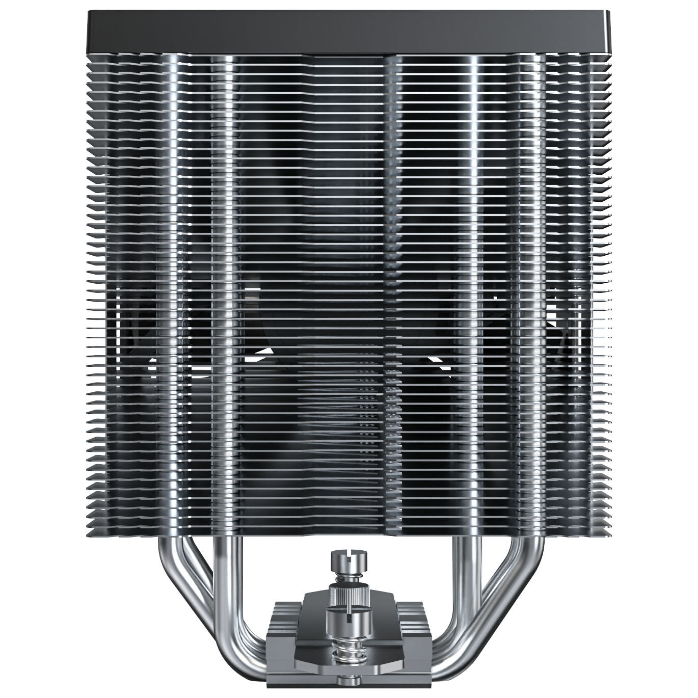 Montech NX400 Black CPU cooler - 120mm, black : image 5
