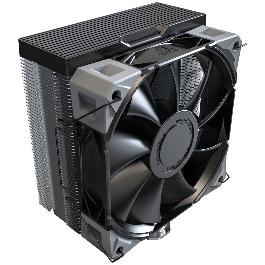 Montech NX400 Black CPU cooler - 120mm, black : image 1