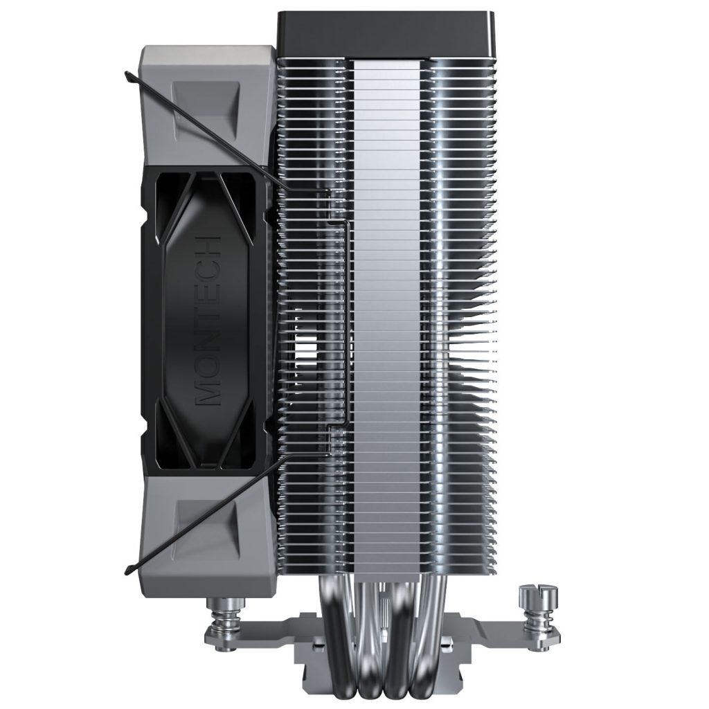 Montech NX400 Black CPU cooler - 120mm, black : image 3