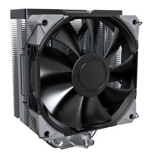 Montech NX400 Black CPU cooler - 120mm, black : image 2