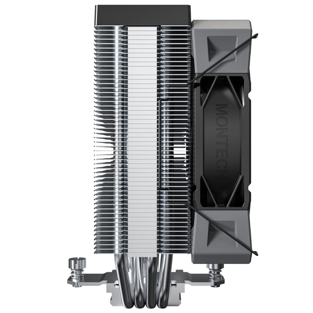 Montech NX400 Black CPU cooler - 120mm, black : image 4