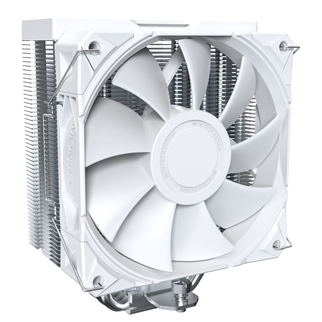 Montech NX400 White CPU cooler - 120mm, white