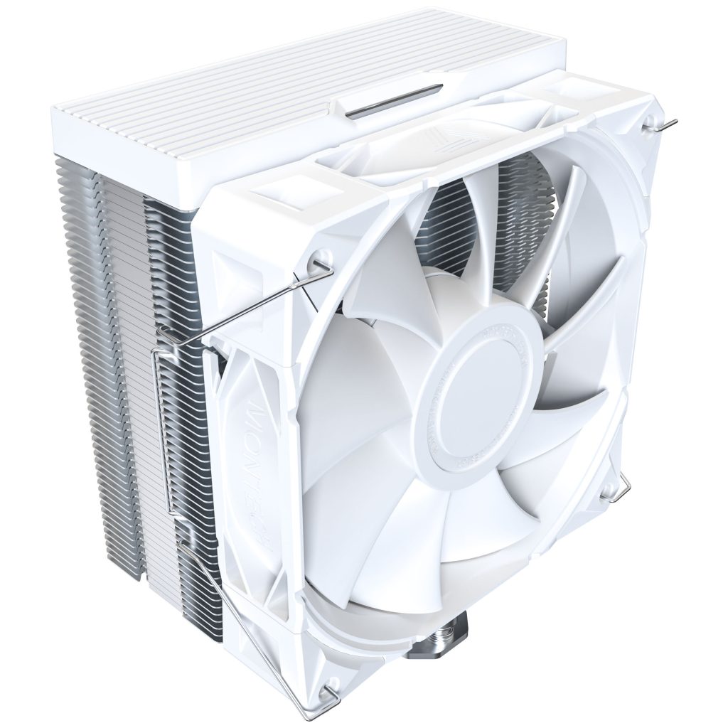 Montech NX400 White CPU cooler - 120mm, white