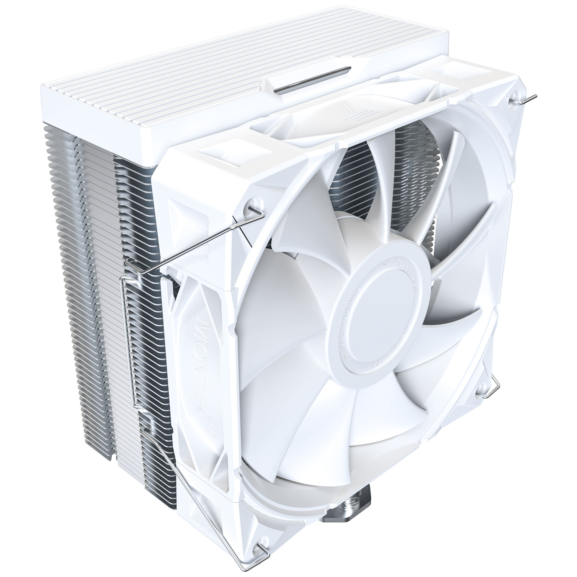 Montech NX400 White CPU cooler - 120mm, white