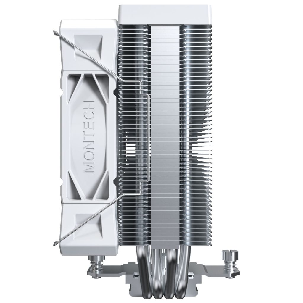 Montech NX400 White CPU cooler - 120mm, white