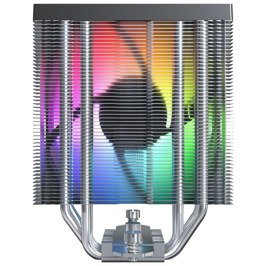 Montech NX400 Black CPU cooler, ARGB - 120mm, black : image 5