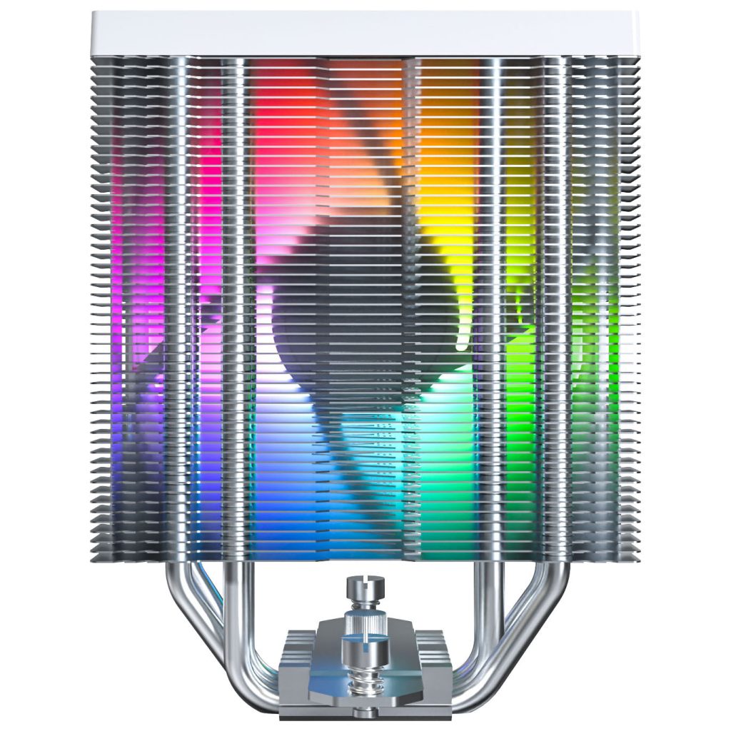 Montech NX400 White CPU cooler, ARGB - 120mm, white
