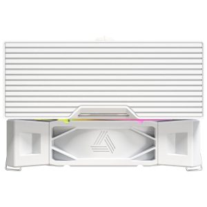 Montech NX400 White CPU cooler, ARGB - 120mm, white